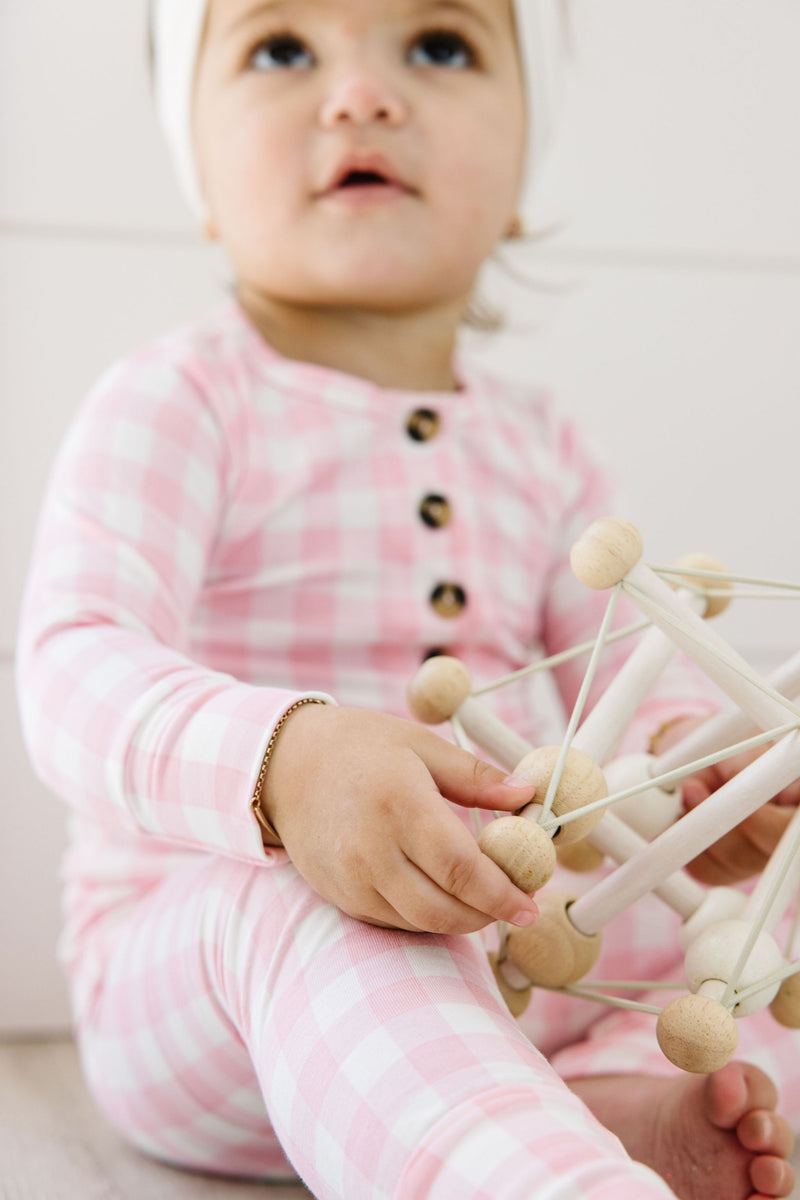 Natural Wood Geometric Toy