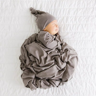 Beau Ribbed Newborn Hat Bundle
