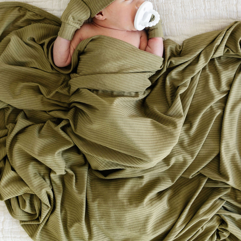 Ollie Ribbed Newborn Headband Bundle