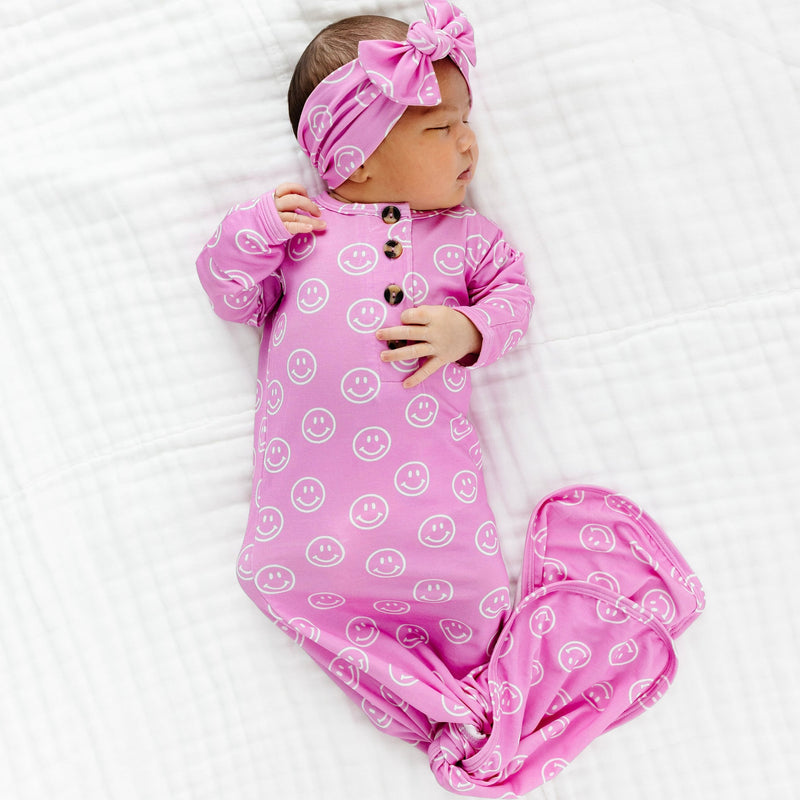 Karli Newborn Headband Bundle (Gown)