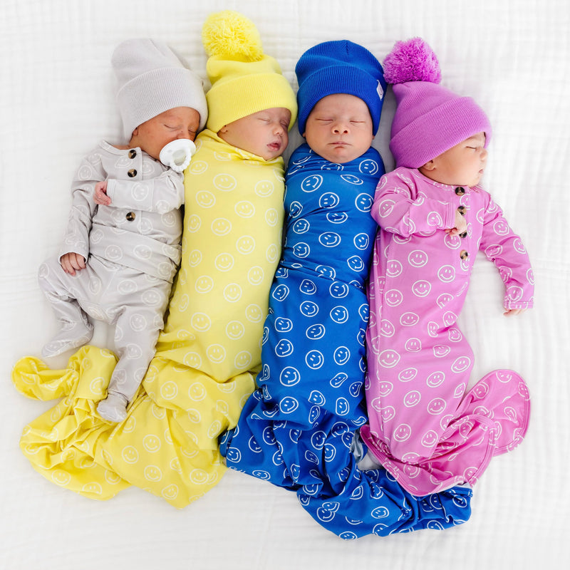 Brady Newborn Hat Bundle (Gown)