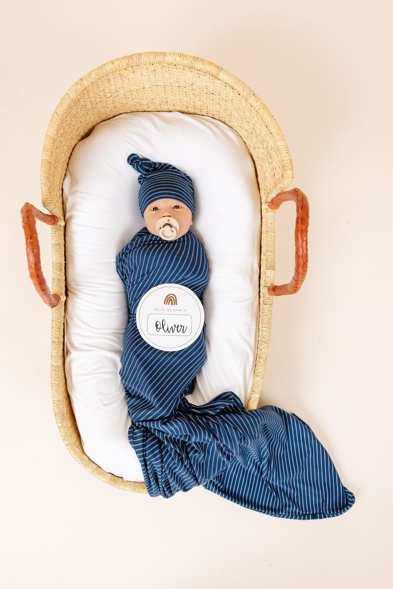 Hank Newborn Hat Bundle (Gown)