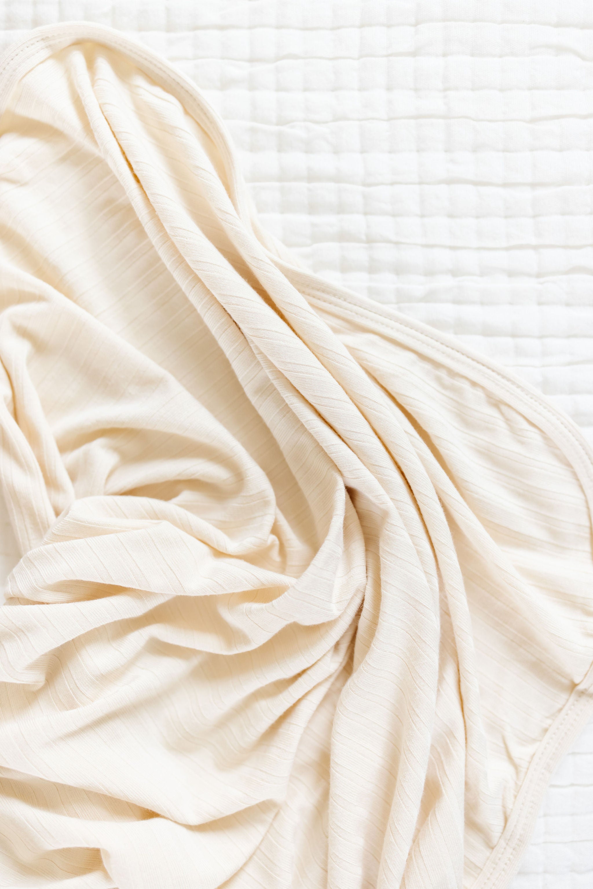 Quinn Ribbed Swaddle Blanket