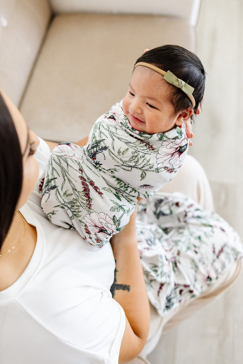 Maggie Newborn Headband Bundle (Gown)