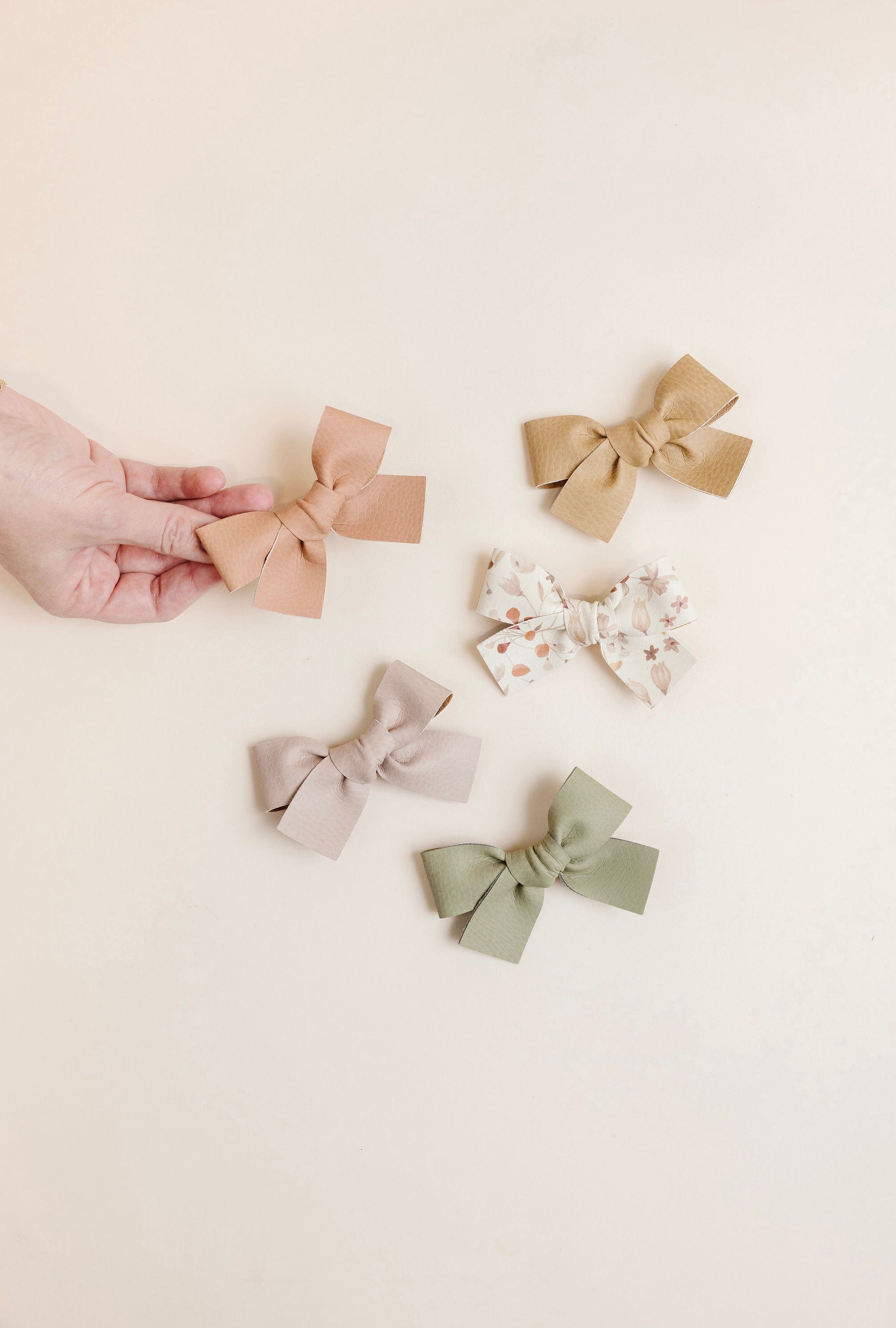 Leather - Terrace Bow Headband
