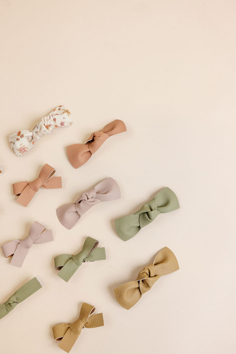 Leather - Laurel Snap Clip