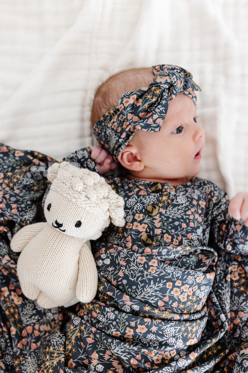 Bea Newborn Headband Bundle (Gown)