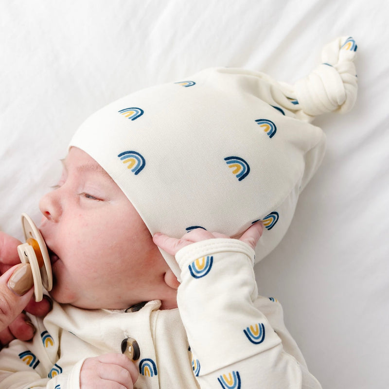 Ezra Newborn Hat Bundle (Gown)