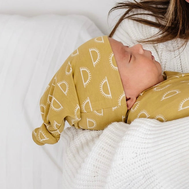 Sunny Newborn Hat Bundle (Gown)