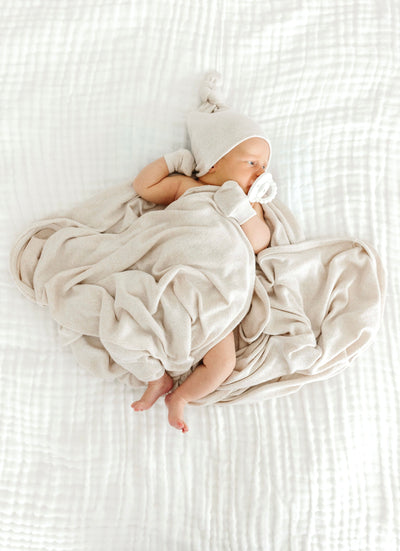 Dakota Plush Knit Newborn Hat Bundle