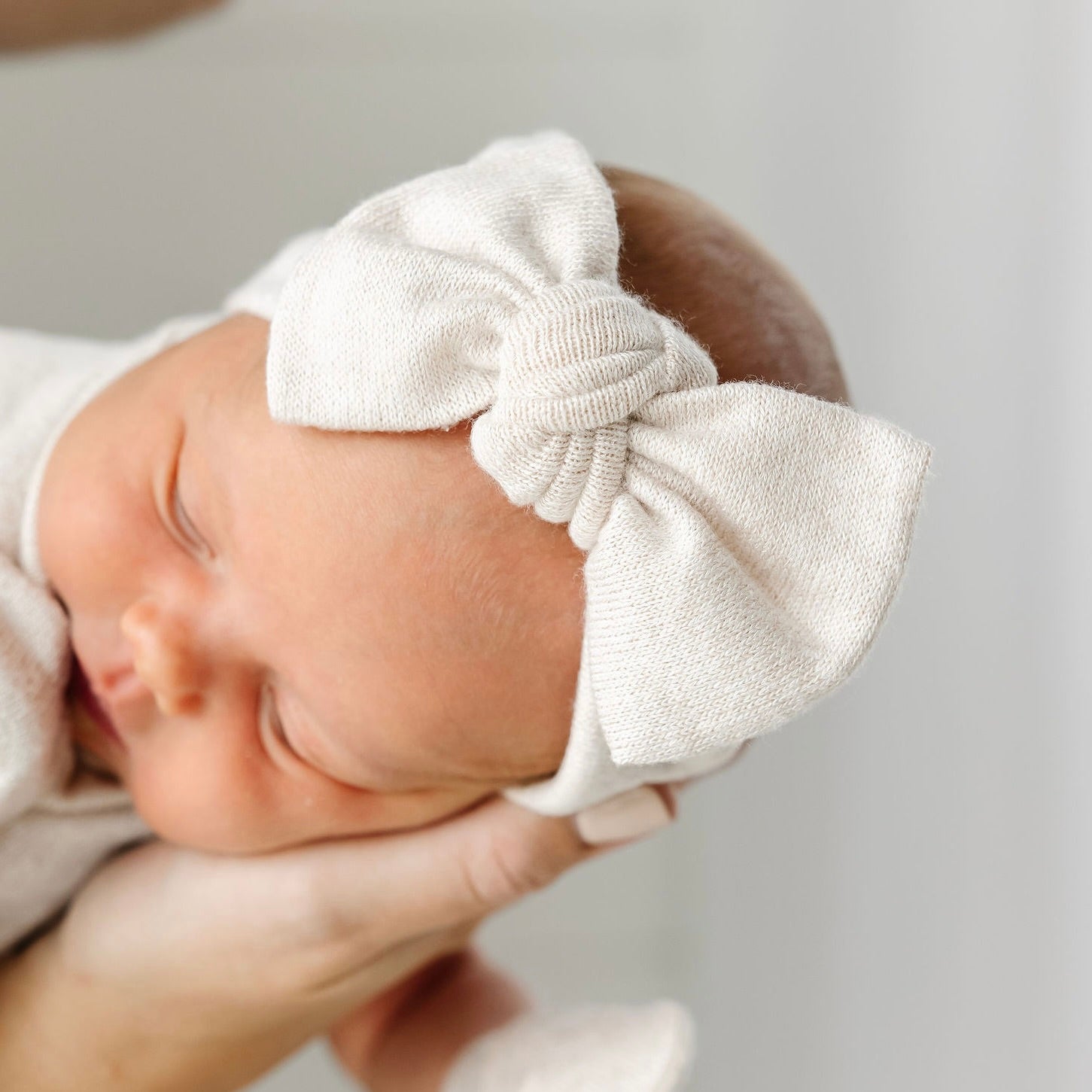 Dakota Plush Knit Newborn Headband Bundle