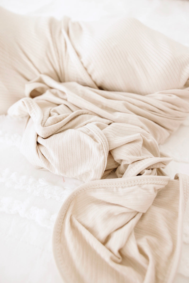 Cove Ribbed Swaddle Blanket