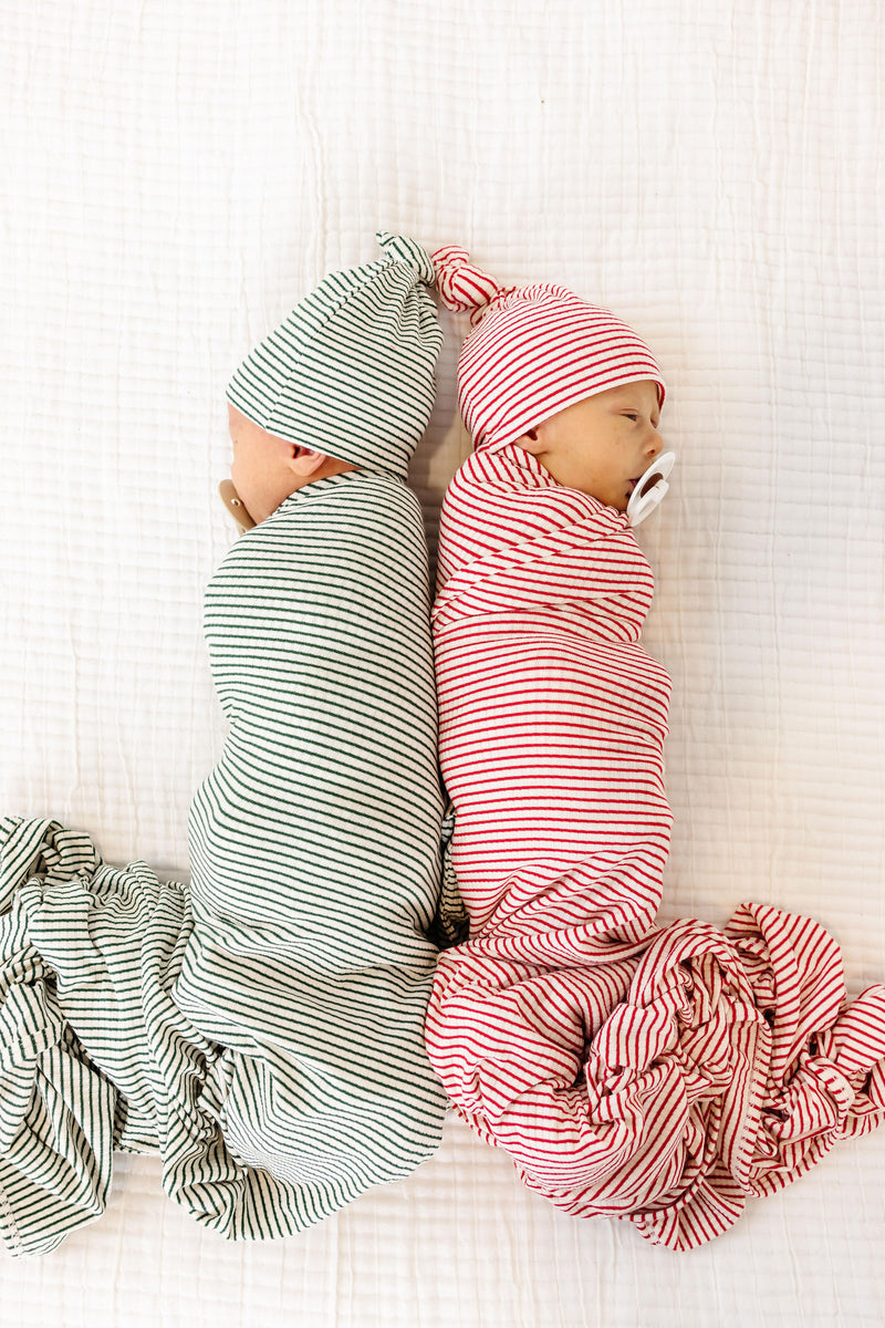 Gentry Ribbed Newborn Hat Bundle (Gown)