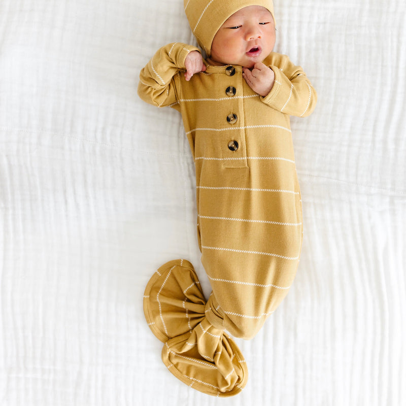Lennon Newborn Hat Bundle (Gown)