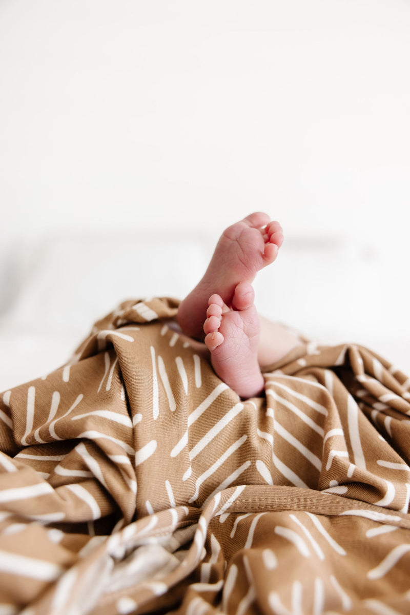 Reggie Swaddle Blanket Lou Lou & Company