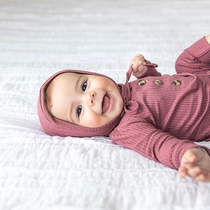 Marjorie Ribbed Pixie Bonnet