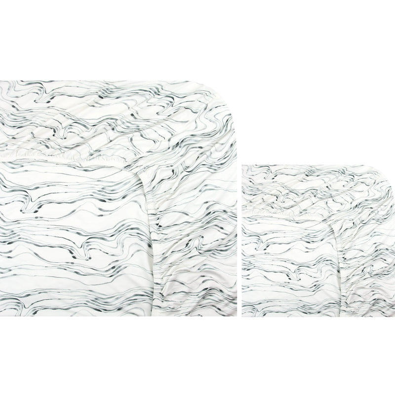 August Crib Sheet + Changing Pad Cover Pack