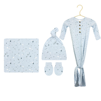 Steele Newborn Hat Bundle (Gown)