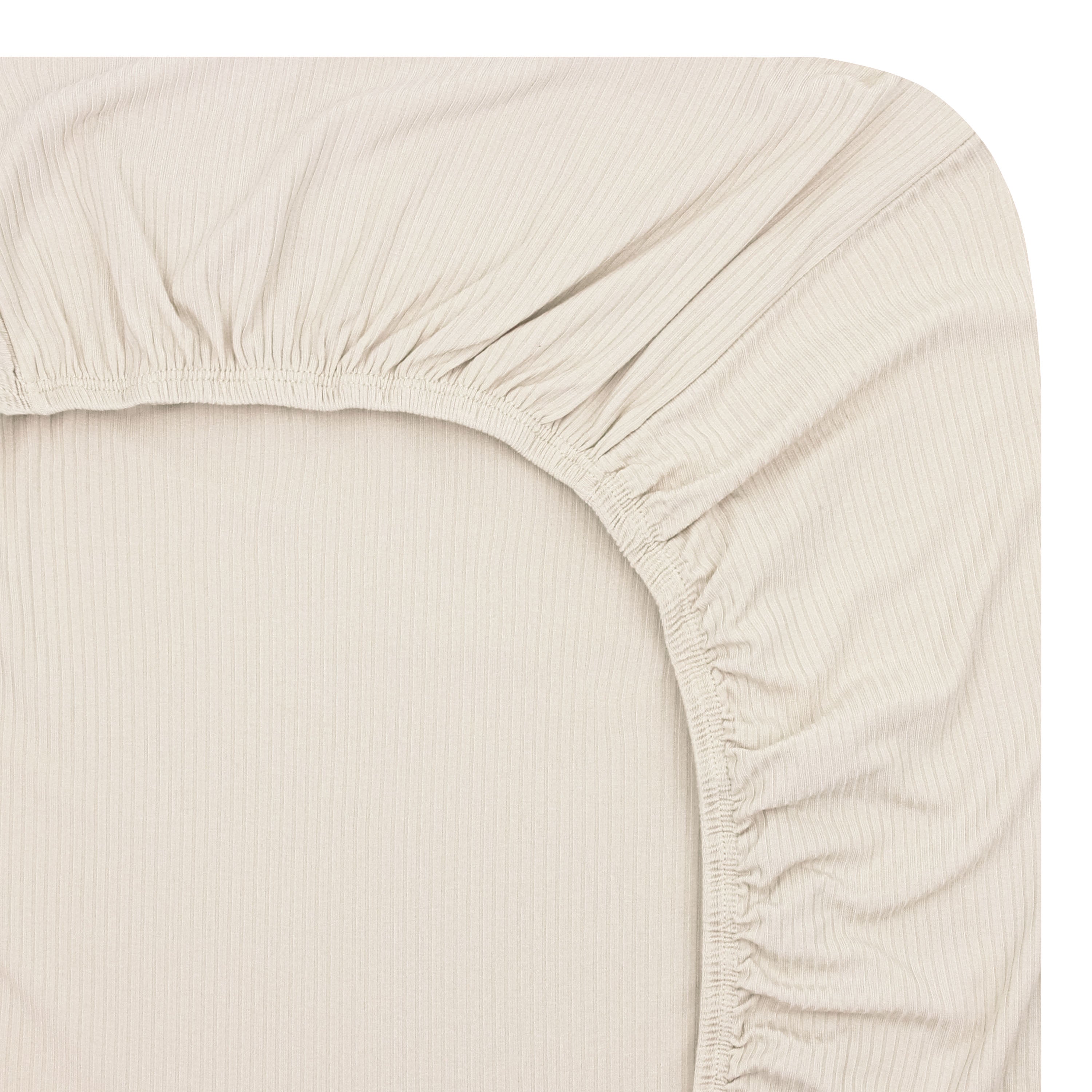 Cove Ribbed Crib Sheet