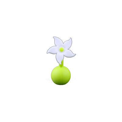 Haakaa Silicone Breast Pump Flower Stopper (White)
