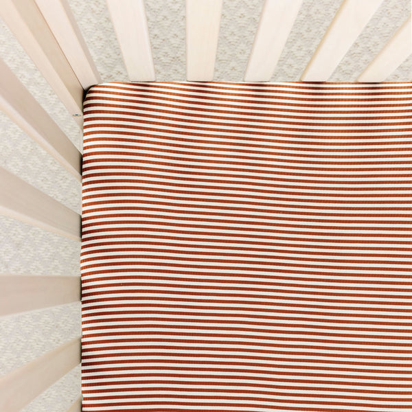 Boston Ribbed Crib Sheet