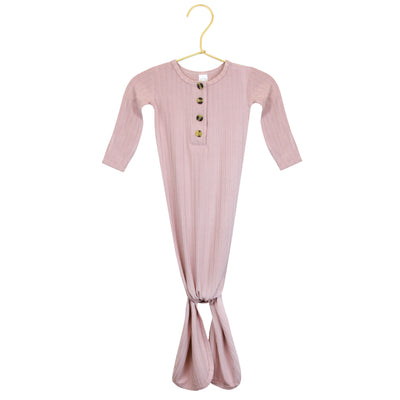 Tessa Ribbed Knotted Gown