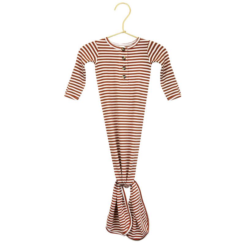 Boston Ribbed Newborn Hat Bundle (Gown)