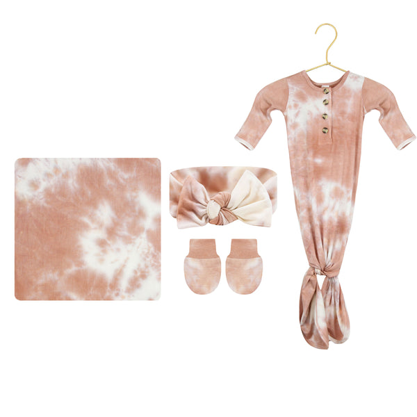 Gretta Newborn Headband Bundle (Gown)