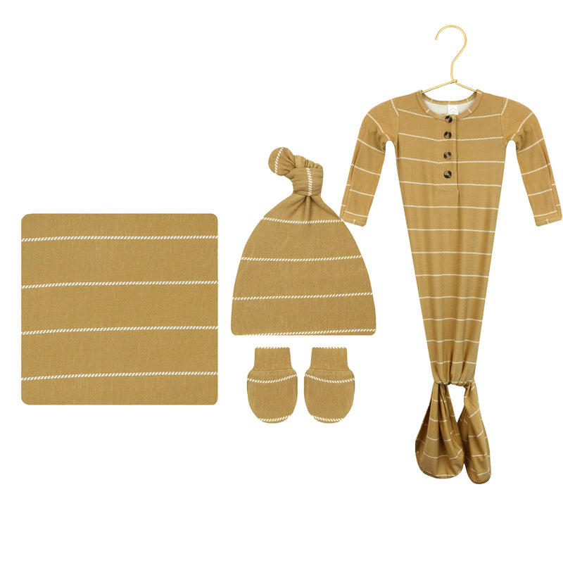 Lennon Newborn Hat Bundle (Gown)