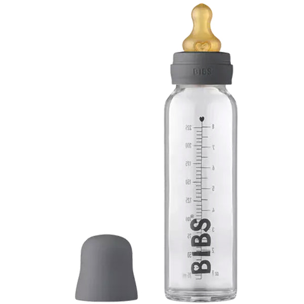 Bibs Baby Glass Bottle Complete Set: Iron