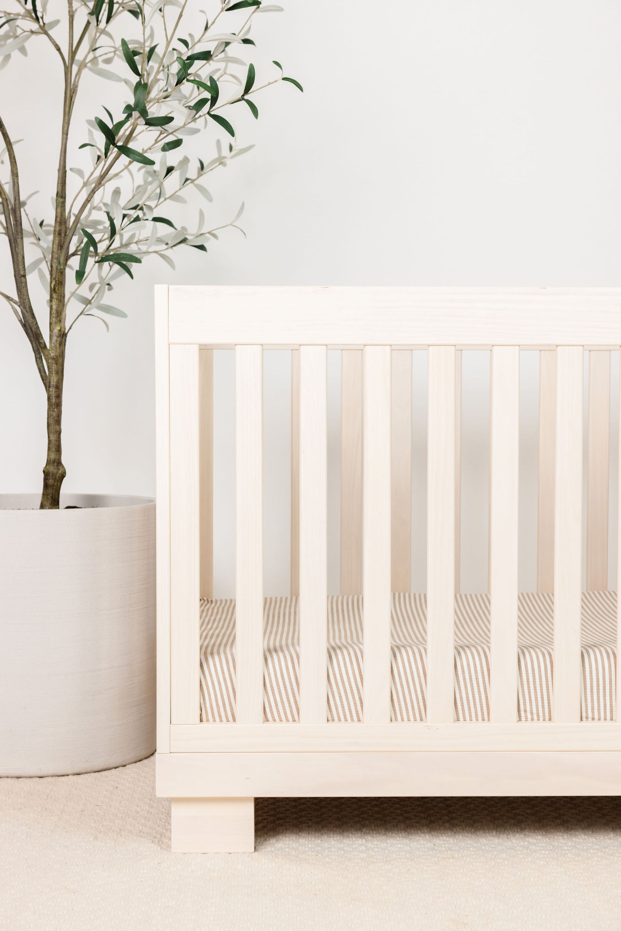 Indy Ribbed Crib Sheet