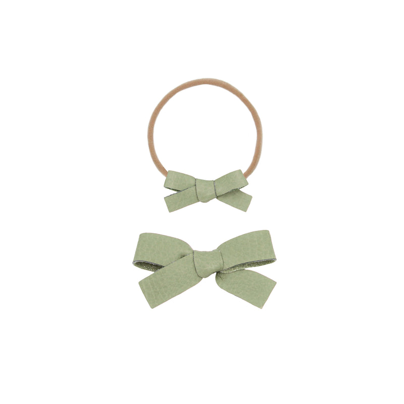 Leather 3 Pack - Sienna Bow Headbands