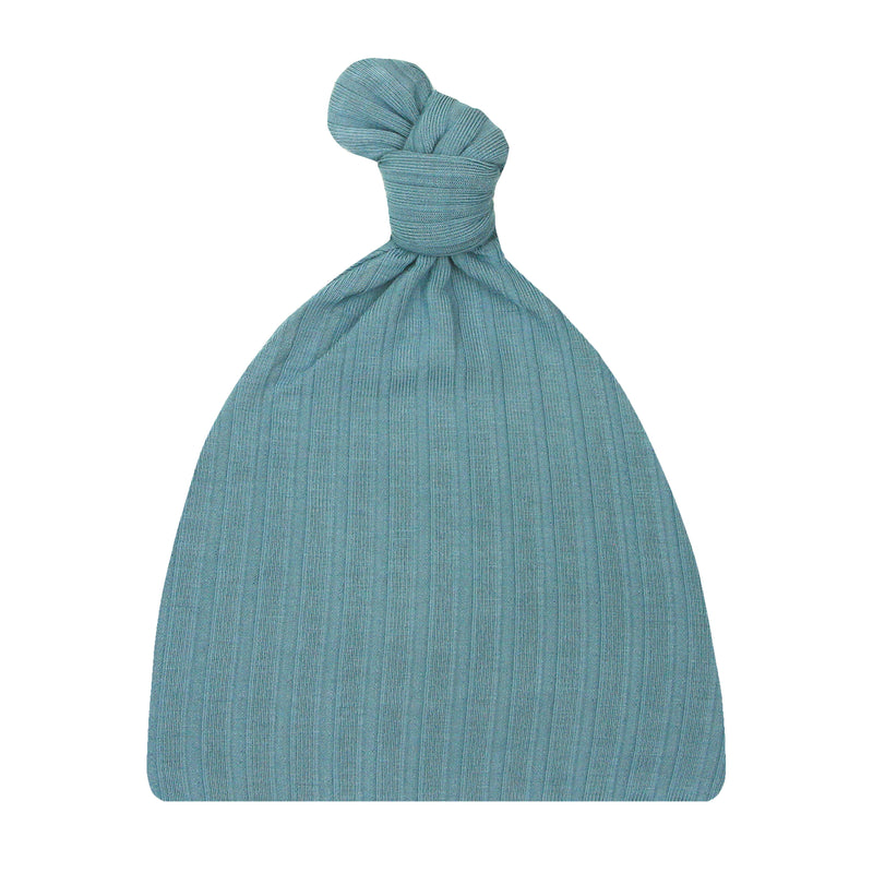 Duke Ribbed Top Knot Hat