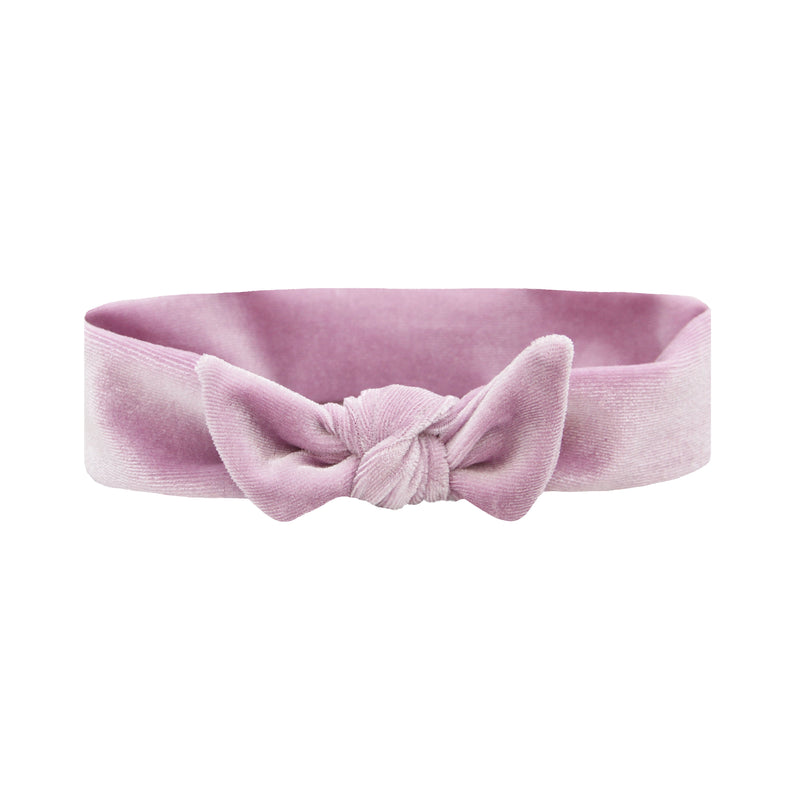 Velvet - Lilac Skinny Knot Headband