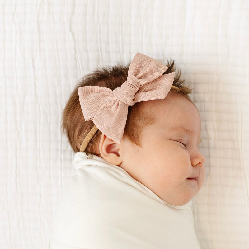 Linen Bow 3 Pack: Ballet Headbands