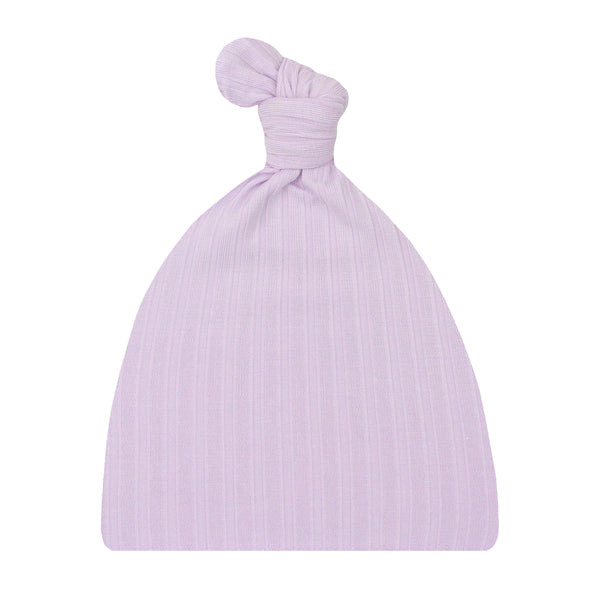 Lola Ribbed Top Knot Hat