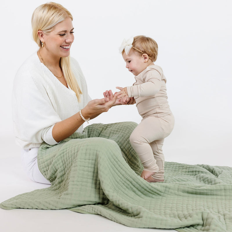 Cloud Muslin™ Quilt - Sage