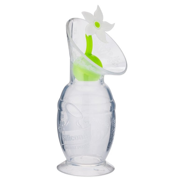 Haakaa Silicone Pump + White Flower Stopper