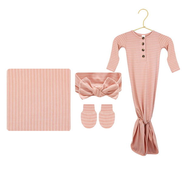 Mabel Newborn Headband Bundle (Gown)