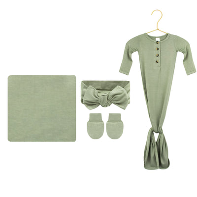 Marley Newborn Headband Bundle (Gown)
