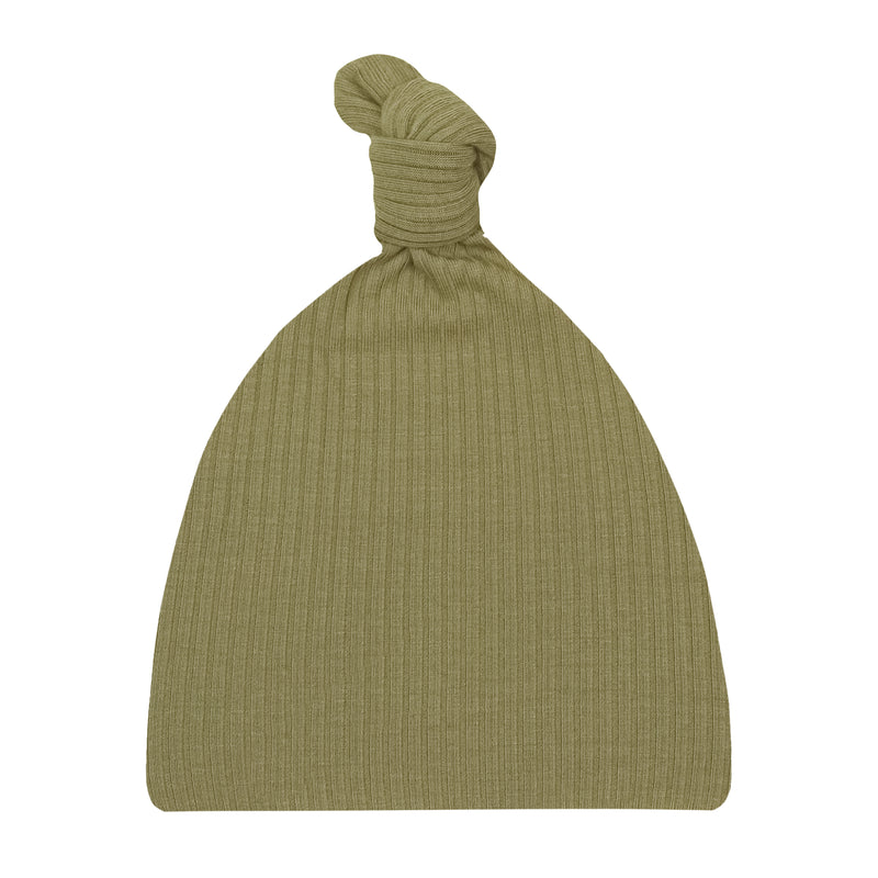 Ollie Ribbed Top Knot Hat