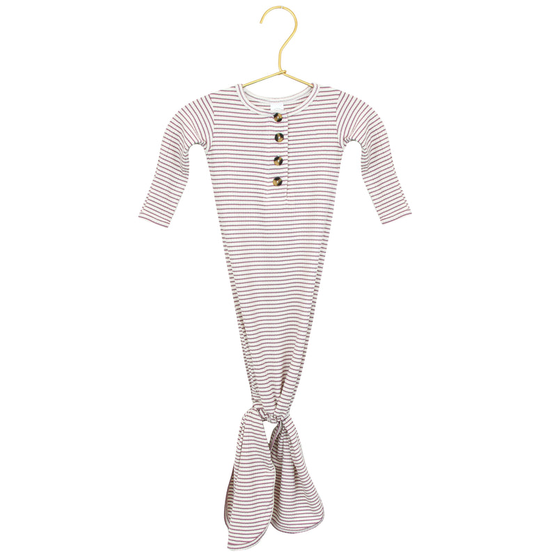 Vivian Ribbed Newborn Headband Bundle (Gown)
