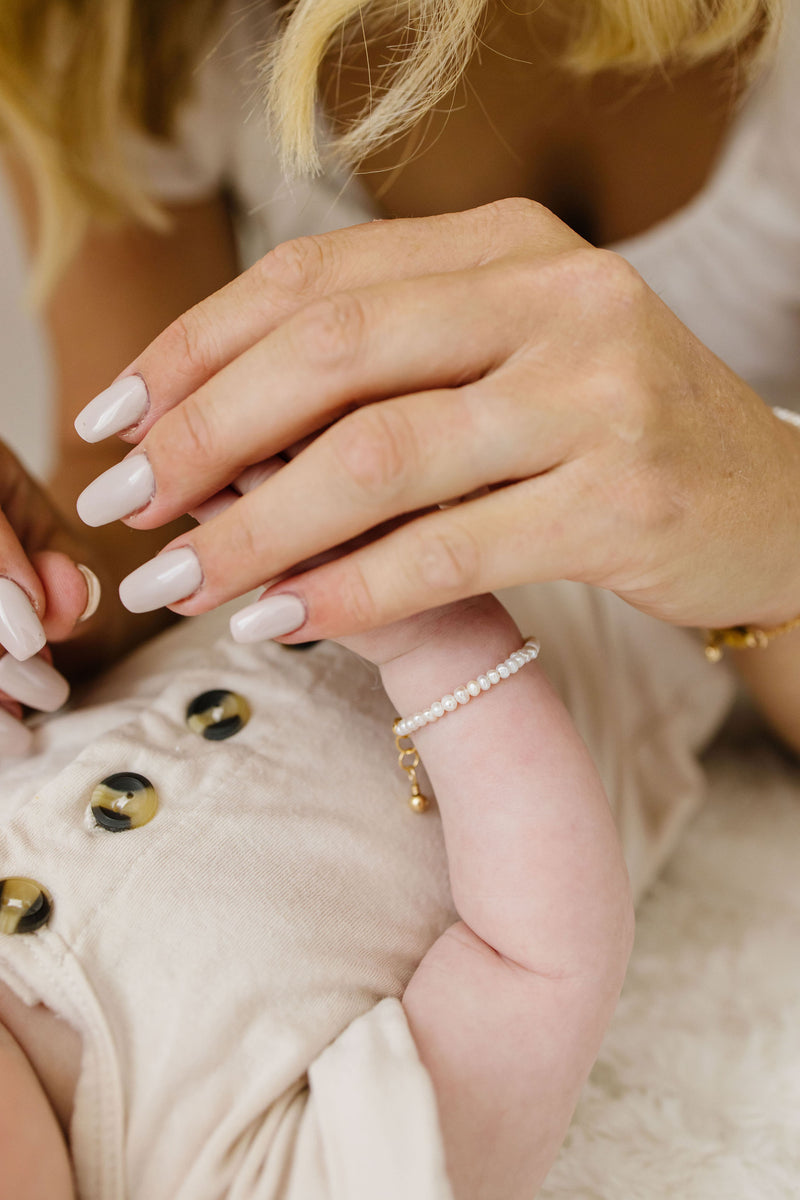 Baby Bracelet: Mini Freshwater Pearl