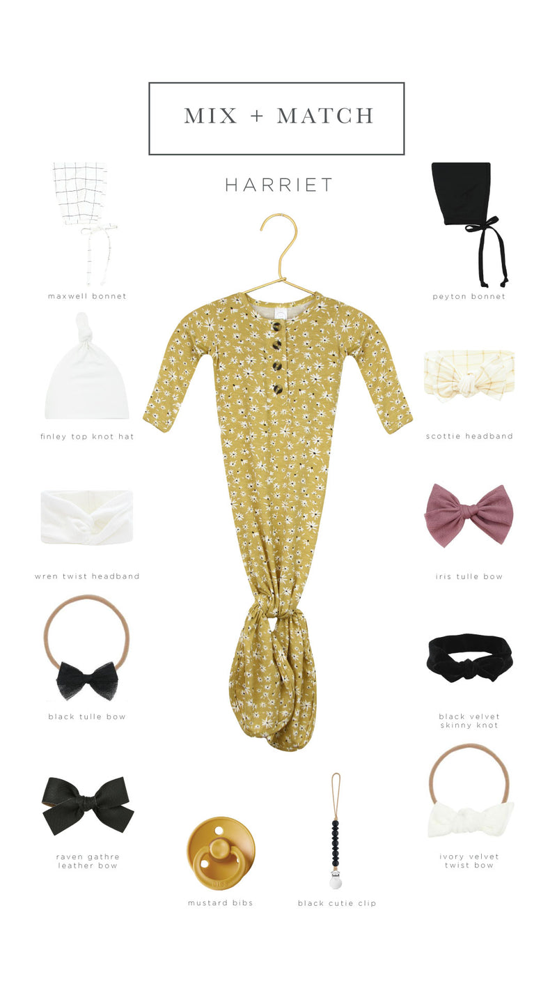 Harriet Top Knot Hat