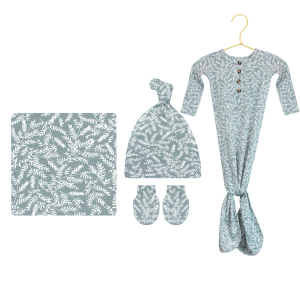 Morgan Newborn Hat Bundle (Gown)