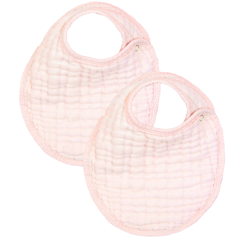 Cloud Muslin™ Bib 2 Pack - Blush