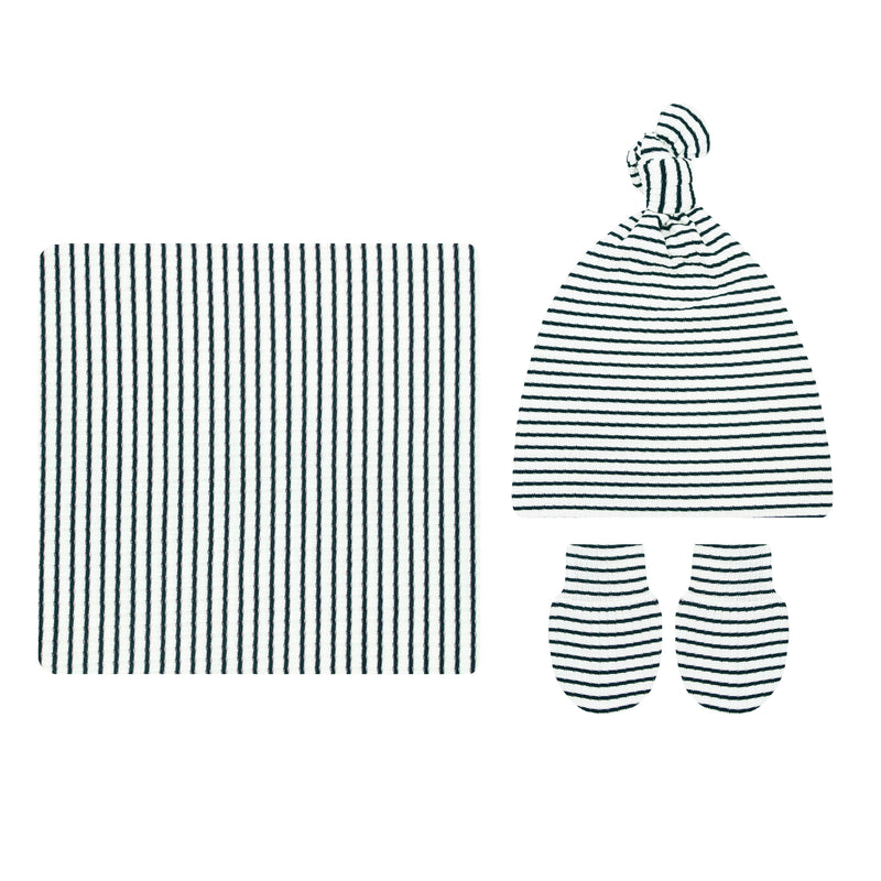 Hayes Ribbed Newborn Hat Bundle (Gown)