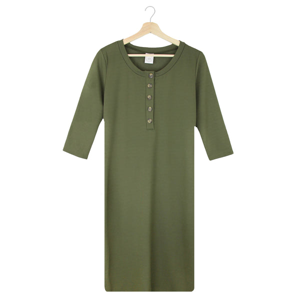 The Everyday Dress - Olive
