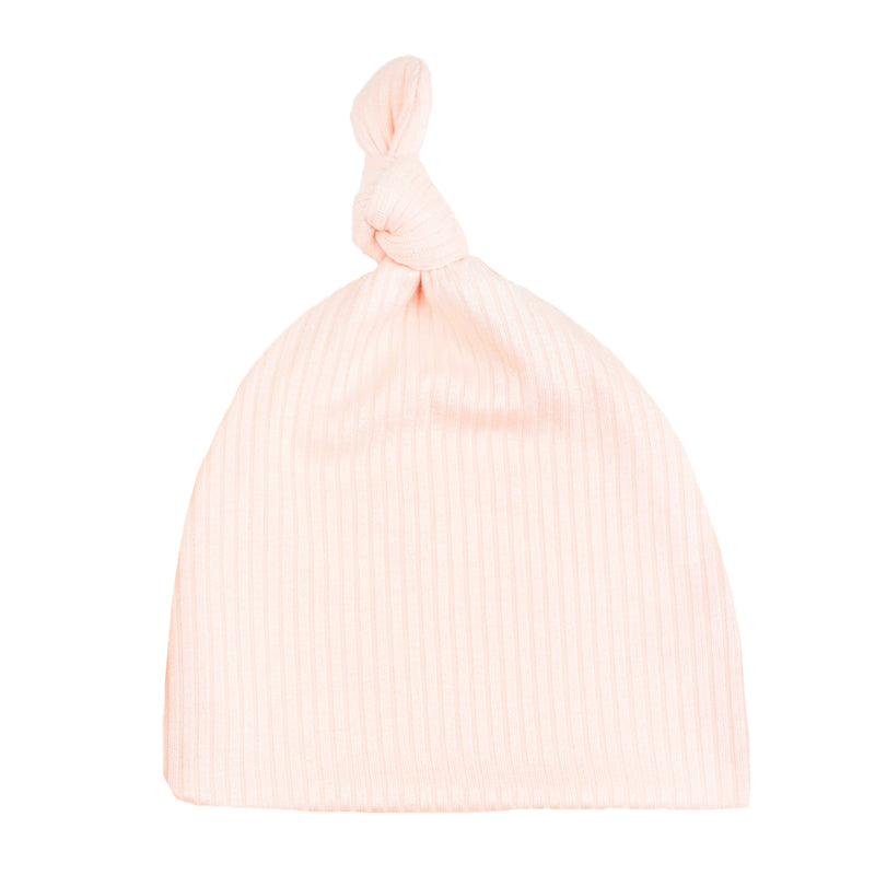 Rosie Ribbed Top Knot Hat