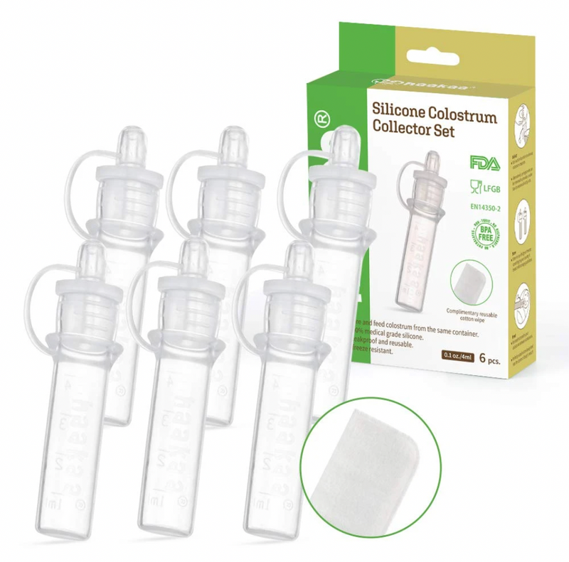 Haakaa Silicone Colostrum Collector Set — Heart to Earth Birth and Wellness